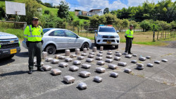 Policía encontró carro abandonado con marihuana en vía a Chinchiná