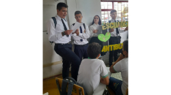 Un escuadrón contra el bullying combate el matoneo en colegio de Chinchiná