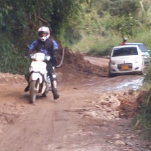 El mal estado de la vía entre Aranzazu y Salamina (Caldas) advierte a los conductores
