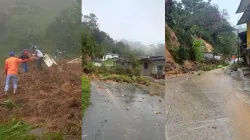 Derrumbes afectan Nariño (Antioquia) y la vía a Puente Linda