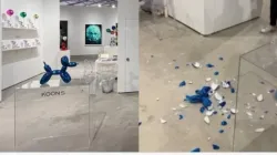 Una mujer rompe por accidente una escultura de Jeff Koons de 42.000 dólares