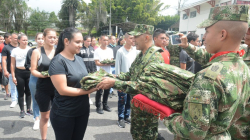 72 mujeres asumen el reto de prestar servicio militar en el Batallón Ayacucho