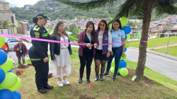 Mayor Sandra Cardona Nieto, representación del trabajo de la mujer policía