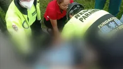 Moto atropelló a adulto mayor en el barrio Bajo Caribe