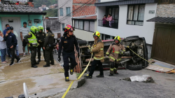 La camioneta le cayó encima y lo mató en el barrio Fanny González de Manizales