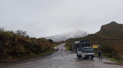 Paso restringido en la vía Manizales-Murillo, como medida preventiva por el volcán