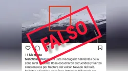 Servicio Geológico Colombiano desmiente hallazgo de una grieta en el Nevado del Ruiz