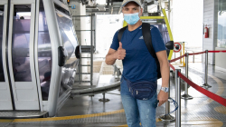 En Manizales levantan la medida de uso obligatorio de tapabocas en el cable aéreo