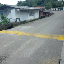 Removieron reductor de velocidad que excedía altura en Samaná (Caldas) 