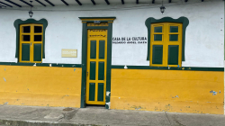 Casa de la Cultura de Palestina (Caldas) solo es patrimonio cultural, no arquitectónico