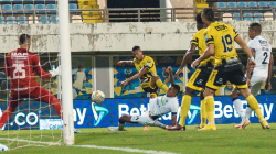 El Once Caldas quedó más cerca de la novena eliminación seguida en la Liga