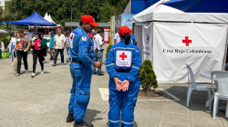 La Cruz Roja, siempre lista en la Feria de Manizales