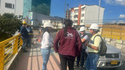 El puente Vizcaya, con mano de obra: los trabajos para proteger la vida durarán 15 días