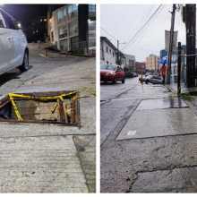 Reponen tapa de recámara de Tigo Une en el barrio Belén de Manizales