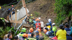 Derrumbe en Dosquebradas deja 3 muertes, 4 lesionados y 84 familias afectadas
