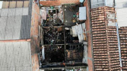 Incendio deja dos viviendas de Viterbo (Caldas) en pérdida total