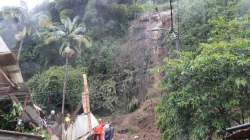 Deslizamiento afecta de nuevo el barrio La Esneda en Dosquebradas (Risaralda)