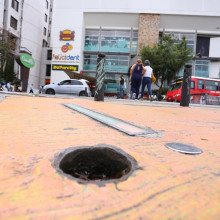 Se quejan por falta de bolardos en sendero peatonal de El Cable en Manizales