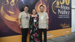 Dueto de Caldas logra primer lugar en Obra inédita modalidad vocal del Festival Mono Núñez