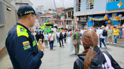 Feria de Horticultura de Villamaría: 350 policías estarán en el dispositivo de seguridad