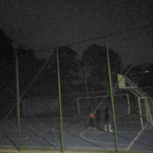 Aún sin luces en el polideportivo del parque El Arenillo de Manizales