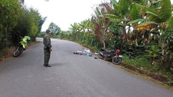 Los paró un alambrado y una cuneta: dos lesionados 