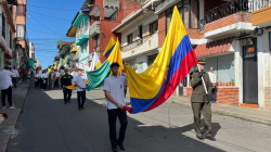 Ocho municipios de Caldas exaltaron su orgullo patrio este 20 de Julio 