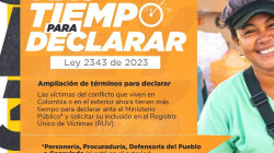 Víctimas del conflicto, atentas a esta novedad para sus declaraciones 