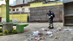 ¿Cuántas toneladas de basura recogió Emas en Manizales tras la final de la Copa América?