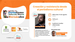 Santiago Rivas llega mañana a la Cátedra de Periodismo Orlando Sierra Hernández 