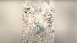 Arriesgan su vida: comunidad atraviesa derrumbe a pie en Pácora (Caldas), vea el video