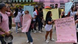 La protesta pausó el desalojo en sector de El Tierrero del barrio Solferino de Manizales  