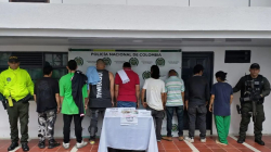 Capturan a 7 personas que vendían droga a domicilio en Belén de Umbría, Risaralda