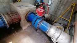 Finaliza corte de agua en Manizales: instalaron con éxito válvula en Riduco