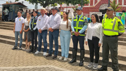 Palestina (Caldas) estrena agentes de tránsito: harán pedagogía por un mes