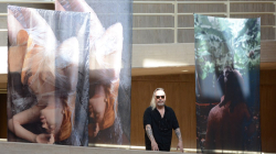 Luis Cobelo mostró su arte en la Feria Internacional de Cine de Manizales