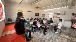 Jóvenes hablan de paz en caserío del oriente de Caldas