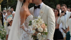 La exreina Gabriela Tafur y Esteban, hijo del expresidente Santos, se casaron en Cali