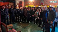 En Marulanda (Caldas) se capacitan para fortalecer el Cuerpo de Bomberos Voluntarios