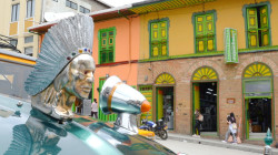 Arquitectura que se conserva: balcones, los otros ojos de Aguadas (Caldas)