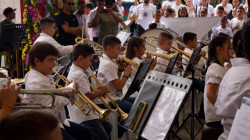 Banda sinfónica juvenil de Risaralda tuvo participación de directores de Anserma (Caldas)