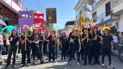 Anserma inauguró con desfile el Festival Municipal de Teatro TEAN