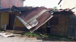 13 viviendas averiadas y 24 personas afectadas por vendaval en Samaná (Caldas)