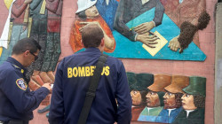 Reportan abejas en mural de la Plaza de Bolívar de Manizales: sepa a quién llamar