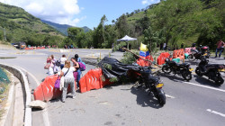 Vía Manizales - Medellín, bloqueada por paro minero
