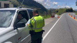 Policía de Tránsito en Caldas tiene ocho puestos de prevención y control para los viajeros