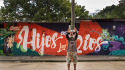 Muro de 160 metros cuadrados contará historias de comunidad de Santa Cecilia (Risaralda)