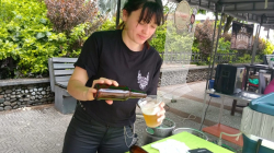 Oktoberfest: Chinchiná se enfiesta con cerveza en el parque de Bolívar