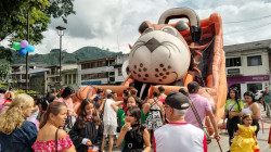 La Contravía Cultural se tomó las calles de Chinchiná