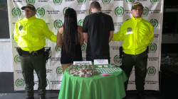 Capturan a reconocido sicario y a su pareja en el oriente de Caldas